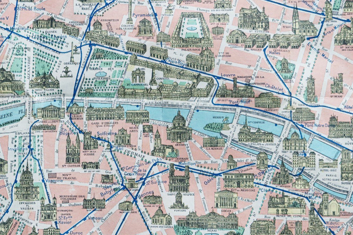 Monumental Plan Of Paris-photo-8