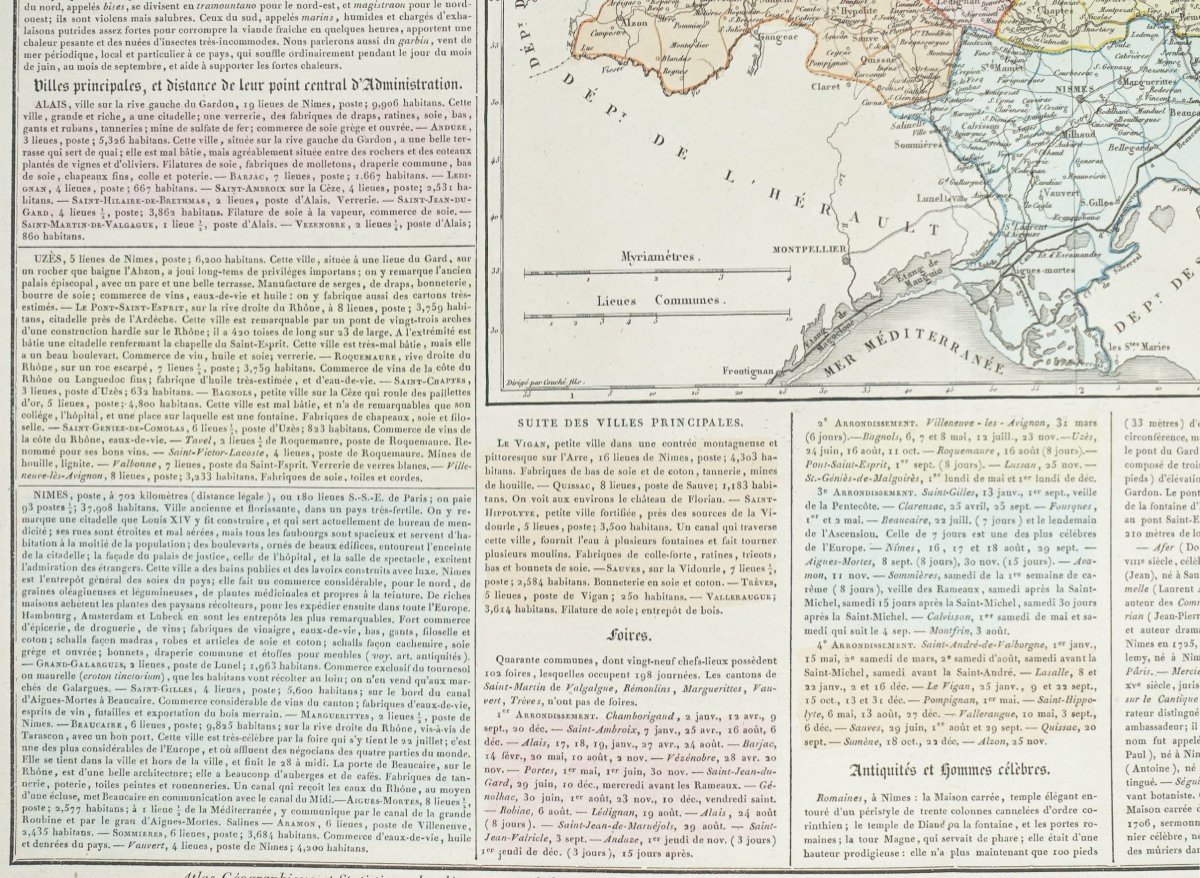 Original Map Of Gard-photo-3