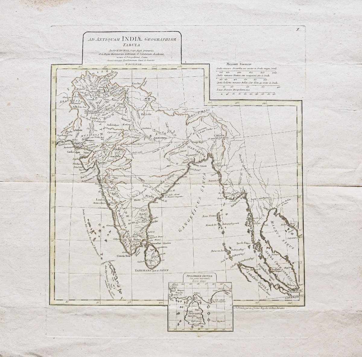 Old Geographic Map Of India – Sri Lanka-photo-2