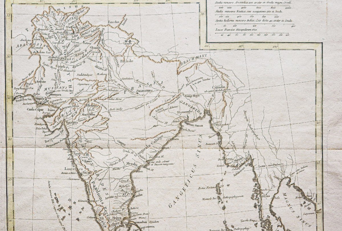 Old Geographic Map Of India – Sri Lanka-photo-3