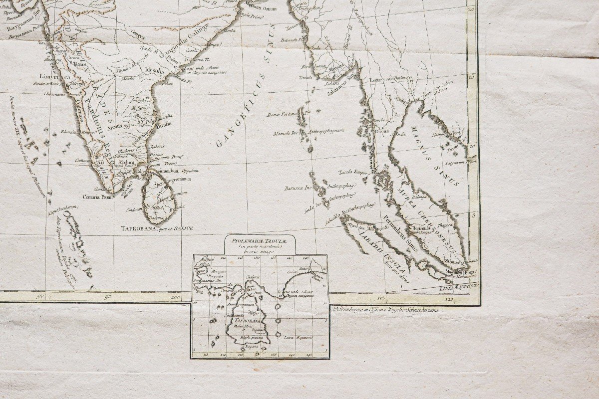 Old Geographic Map Of India – Sri Lanka-photo-4