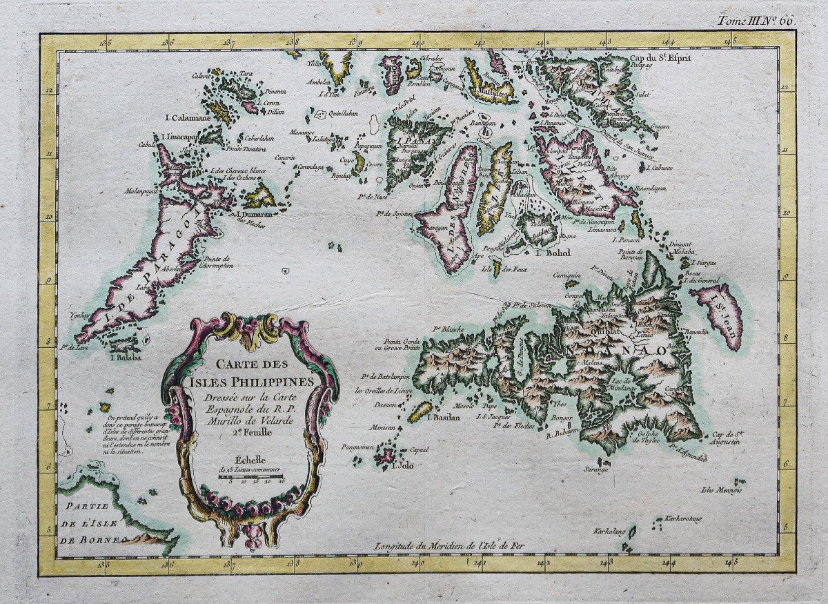 Old Geographic Map Of The Philippines