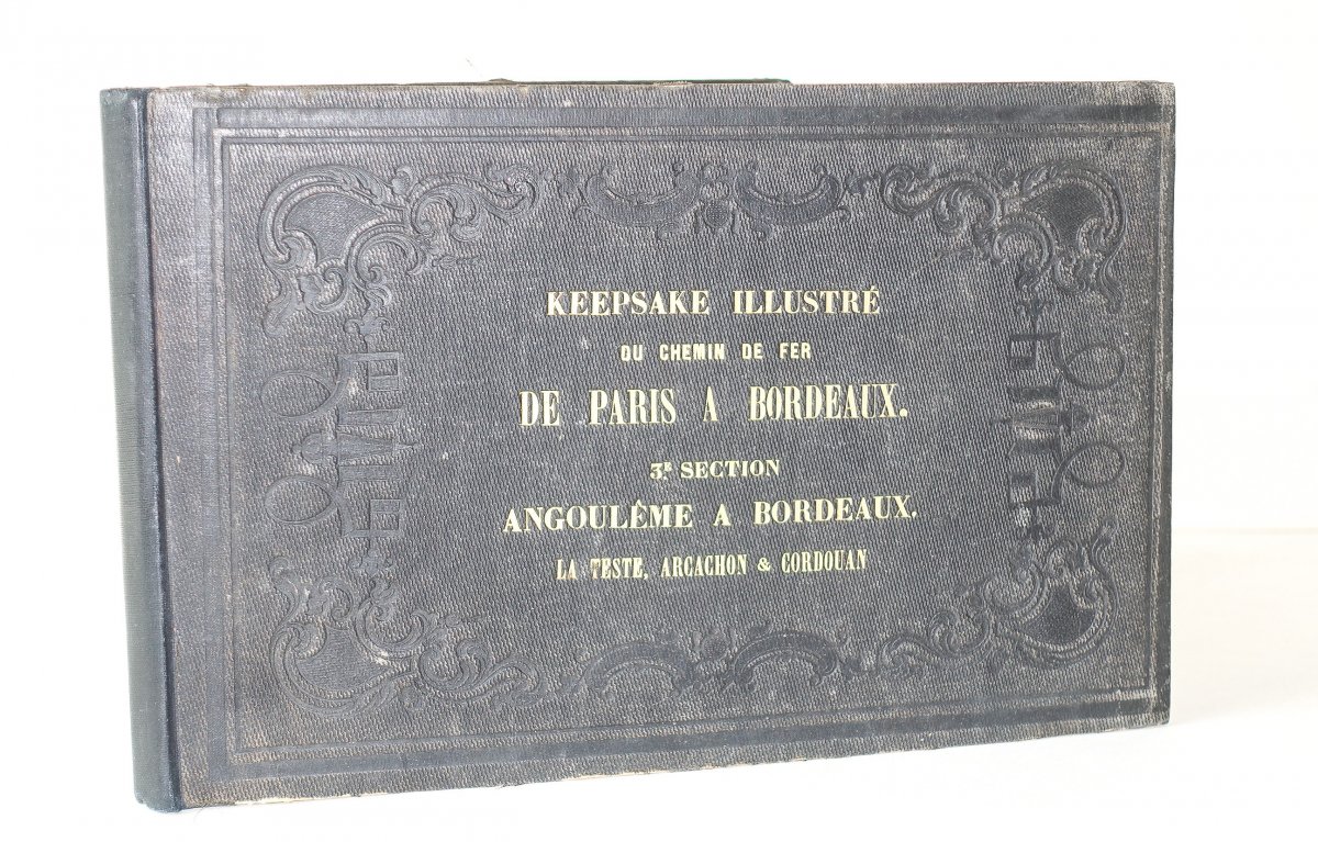 Bordeaux - Arcachon Basin - Illustrated Journey Of The Railway From Paris To Bordeaux-photo-2