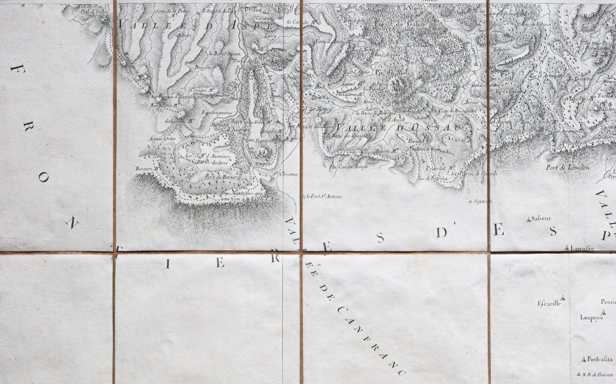 Map Old Cauterets - Pyrenees-photo-3