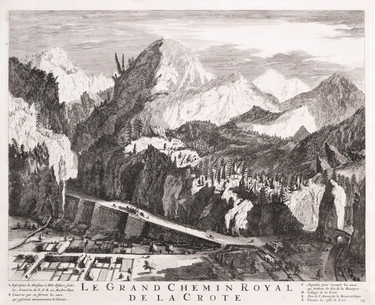 Méribel – Savoie - Gravure Ancienne