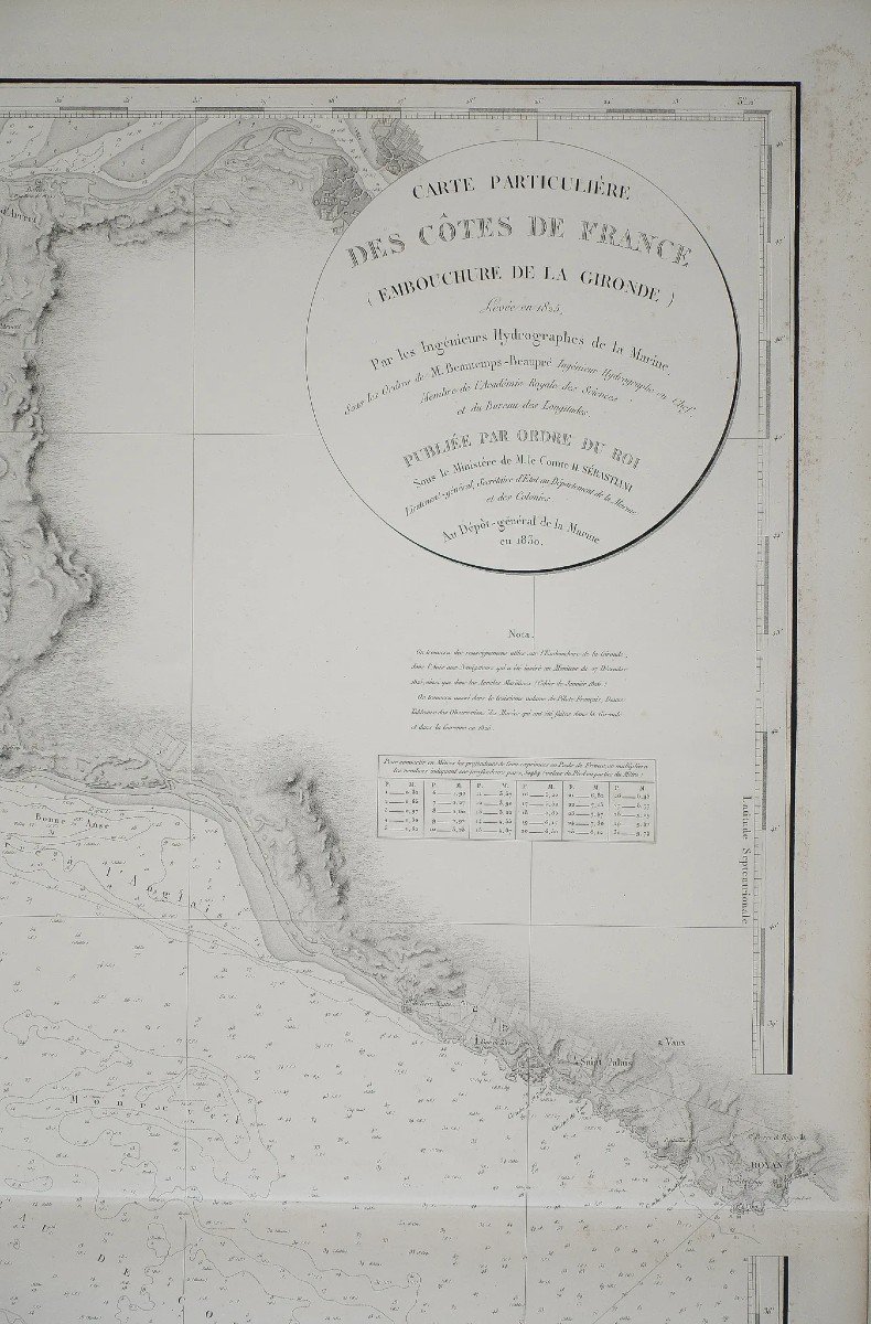 Marine Chart – Mouth Of The Gironde-photo-2