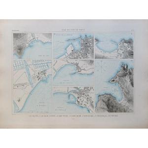 Carte Marine Ancienne De Saint-tropez