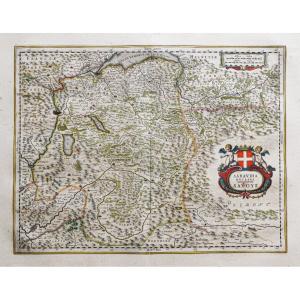 Carte Géographique Ancienne De La Savoie