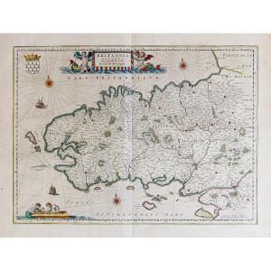 Carte Géographique Ancienne – Duché De Bretagne