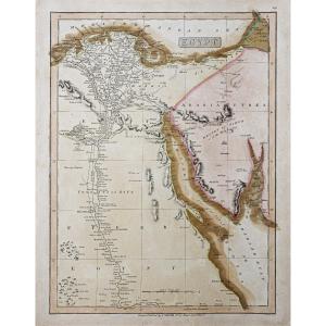 Ancient Geographic Map Of Egypt