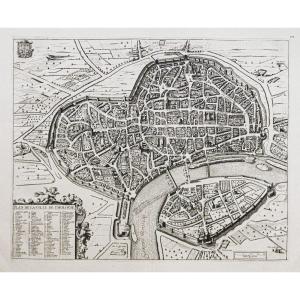 Old Map Of Toulouse