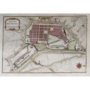 Plan Ancien De La Ville De Rochefort