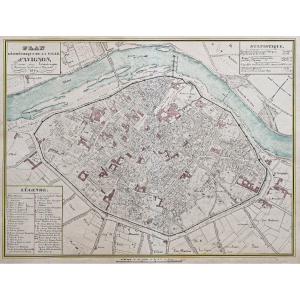 Plan ancien d’Avignon