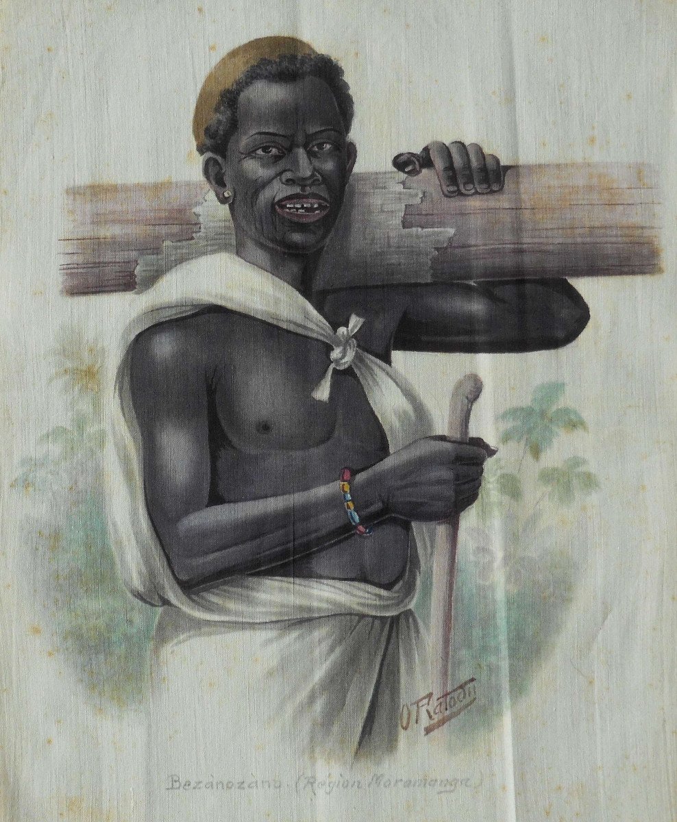 Olivier RATODY (Ratodiarivony 1894-?) BEZANOZANO - région MORAMANGA - MADAGASCAR - malgache