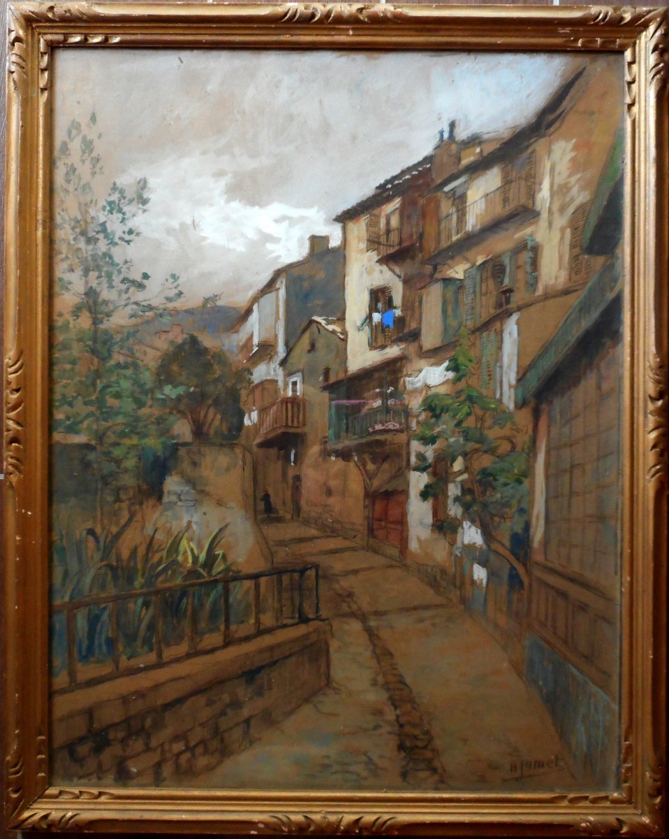 HENRI JAMET (1858-1940) CROZANT GARGILESSE - expo à GIEN jusqu'au 16/02/2020 Villefranche s/mer