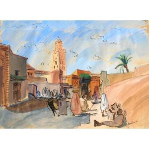 Franck Sloan (1900 - 1984) Morocco