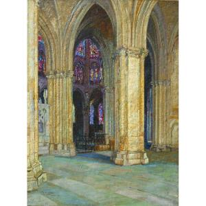 Pierre-gaston Rigaud (1874-1939) Troyes Cathedral 1911 -aube-pierre Gaston Rigaud