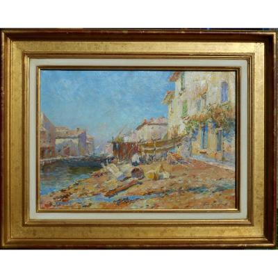 Julien GAGLIARDINI (1846/1927) MARTIGUES- Le  VALLIER