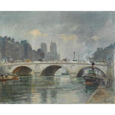 Frank Watson Wood -british-english-england Paris 1924