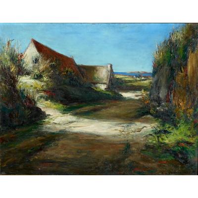 Georges Hanna Sabbagh (1887/1951) Tregastel Brittany Crozant (guillaumin - Detroy - Osterlind)