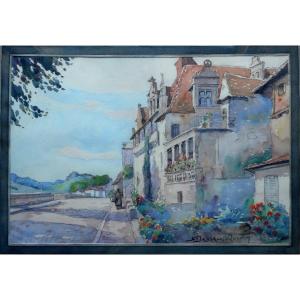 Robert Dessales-quentin (1885-1958) Perigueux  Maison Des Consuls Dordogne - Perigord