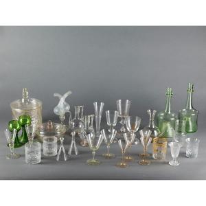 Set Of 18th And Early 19th Century Glassware