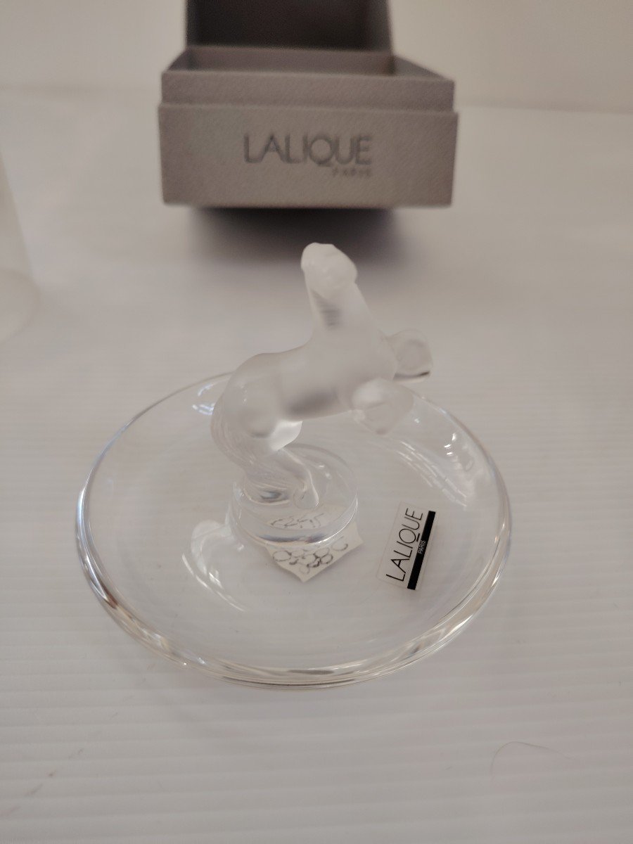 Lalique Baguier / Vide Poche Cheval-photo-3