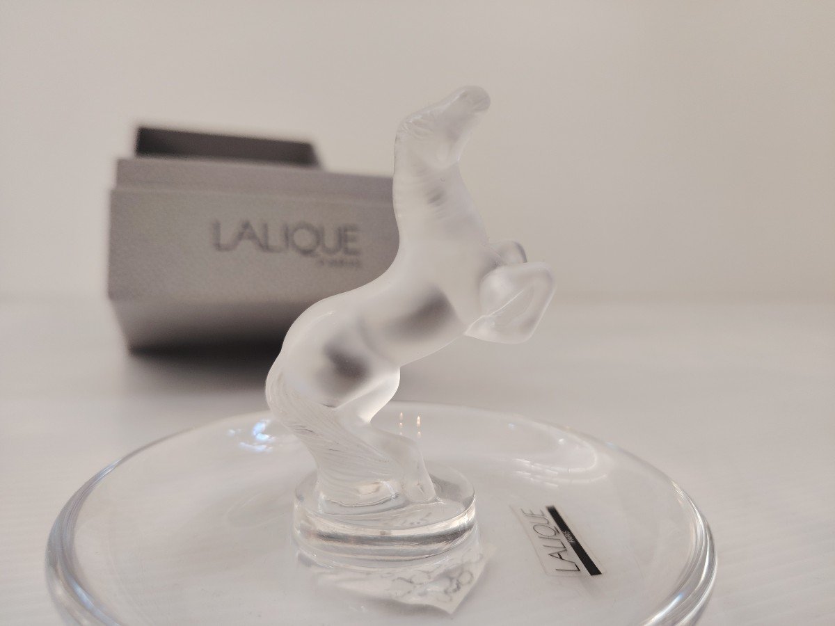 Lalique Baguier / Vide Poche Cheval-photo-1