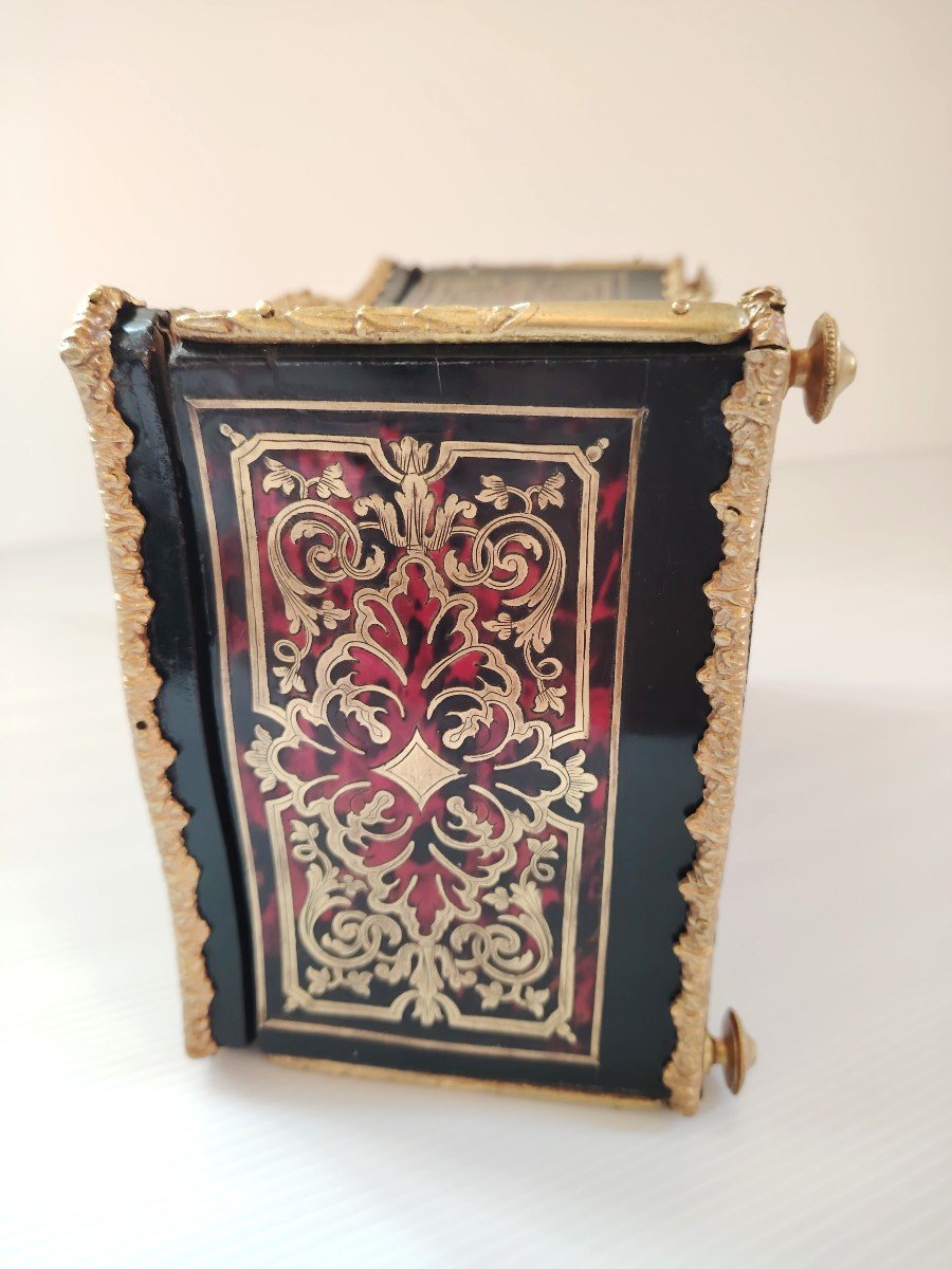 Napoleon III Period Marquetry Ball Box-photo-5