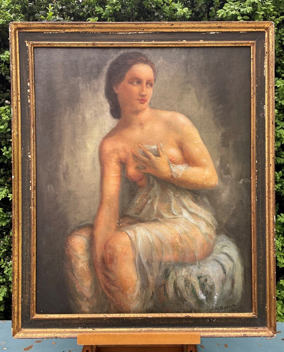 Nude - Oil On Canvas - 1925-photo-1