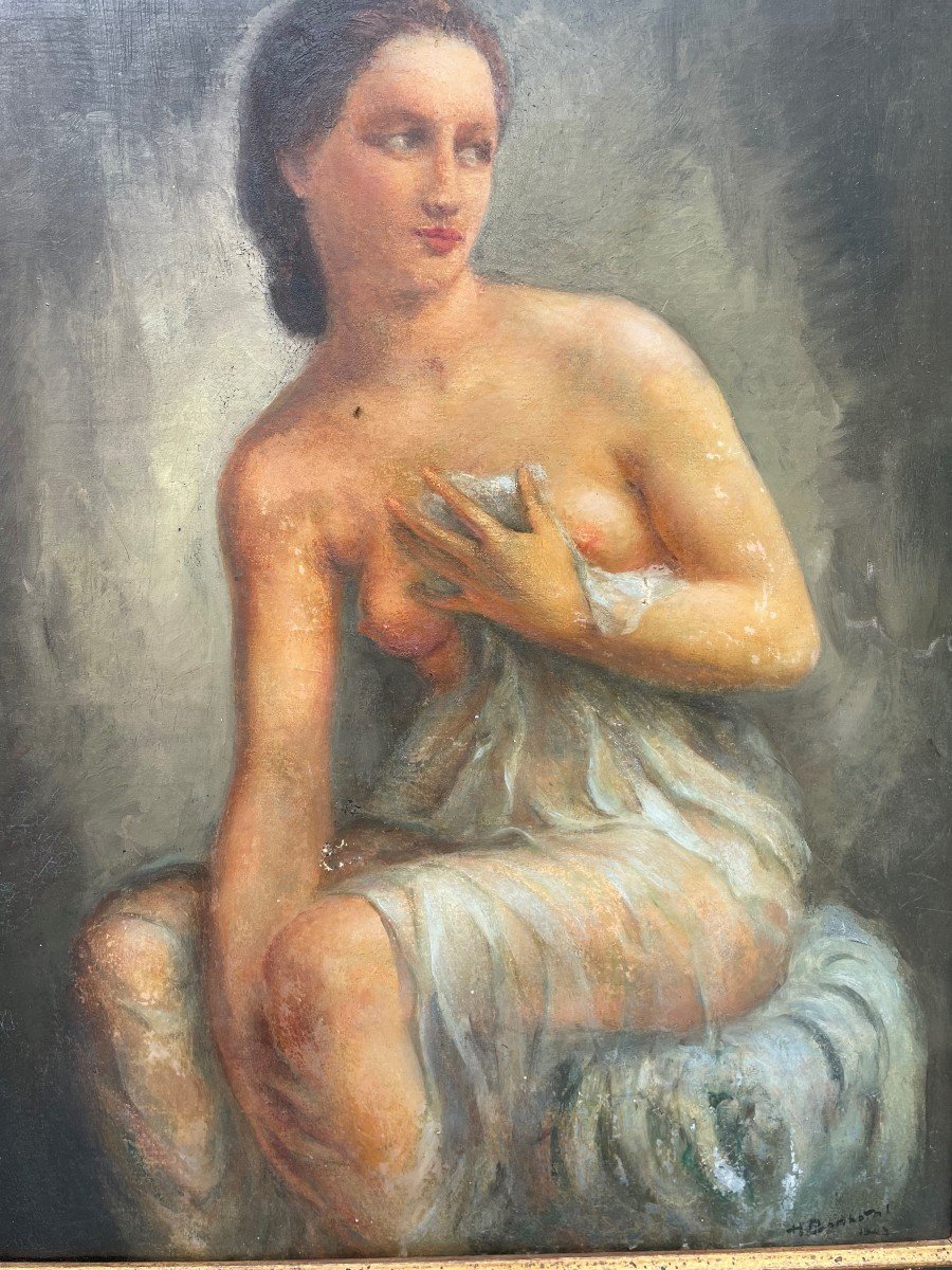 Nude - Oil On Canvas - 1925-photo-3