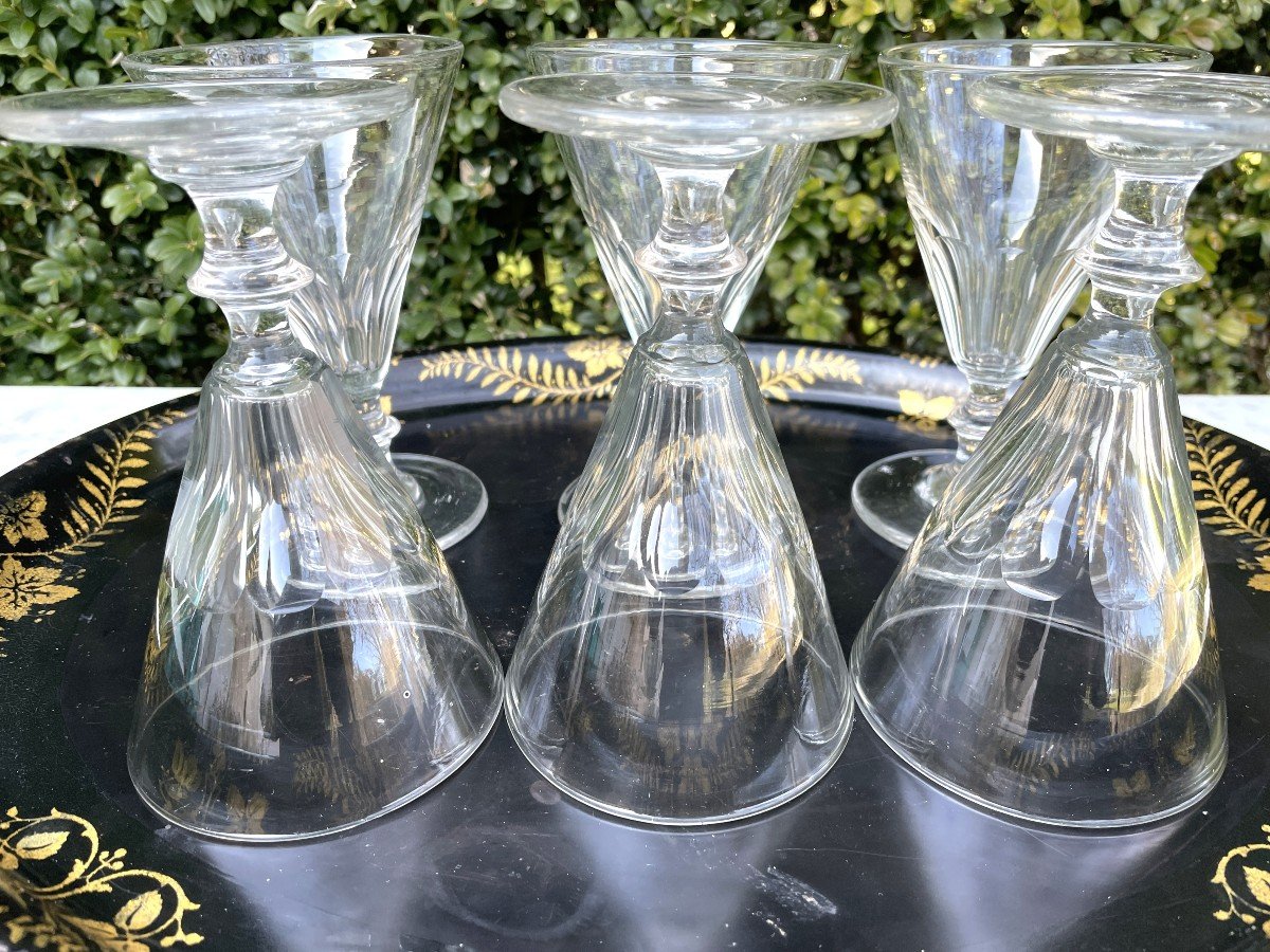 Six Large Glasses From The 19th Century-photo-2