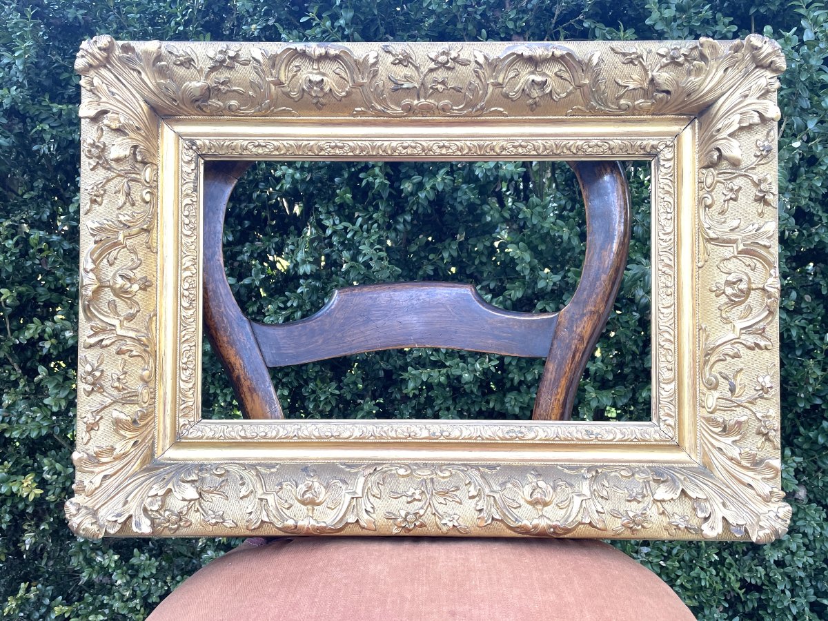 Golden Frame - 19th Century-photo-4