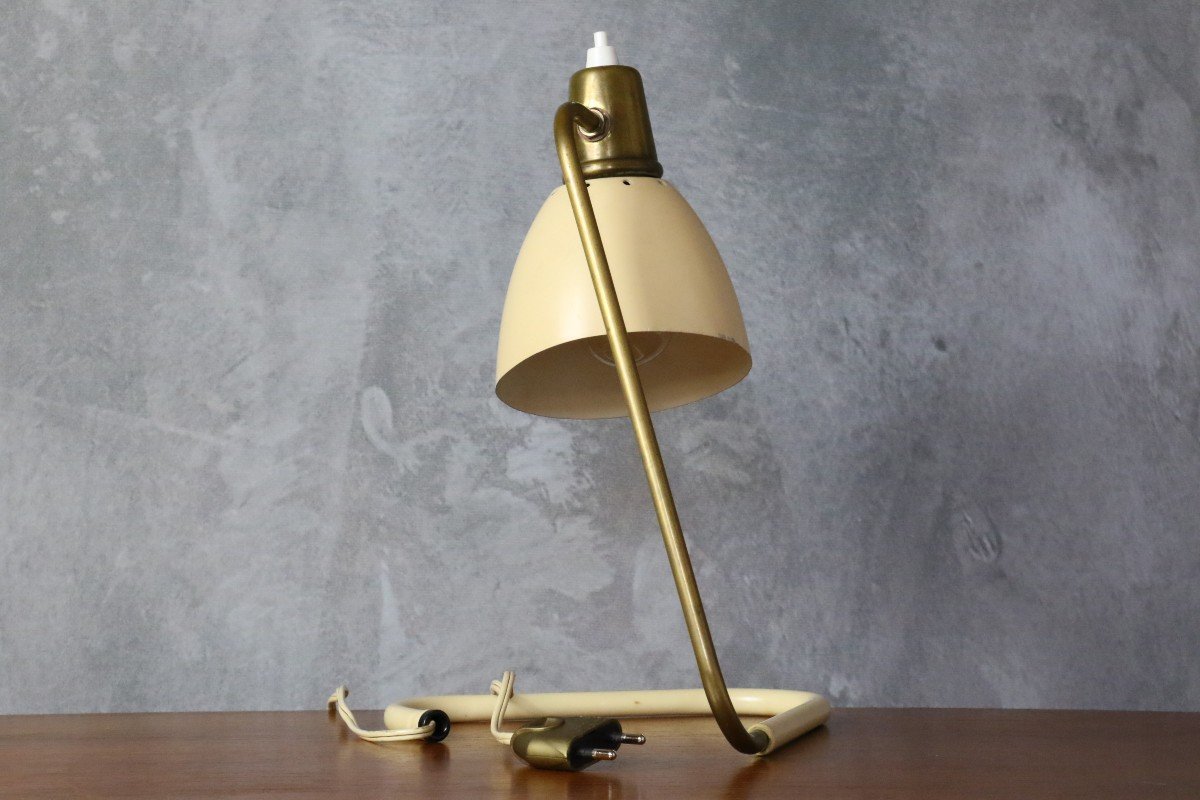 Lampe De Table Robert Caillat 1950 Reconstruction Midcentury-photo-1