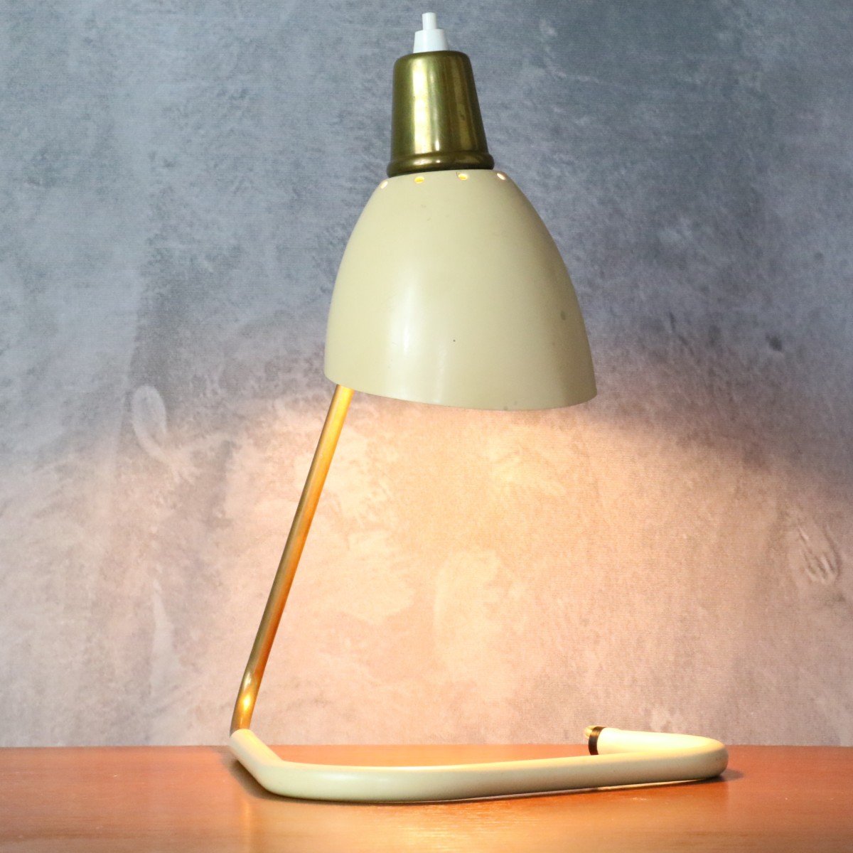 Lampe De Table Robert Caillat 1950 Reconstruction Midcentury