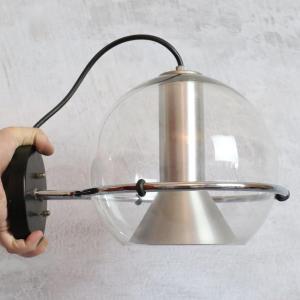 Raak - Transparent Ball Wall Lamp By Franck Ligtelijn - 1970's