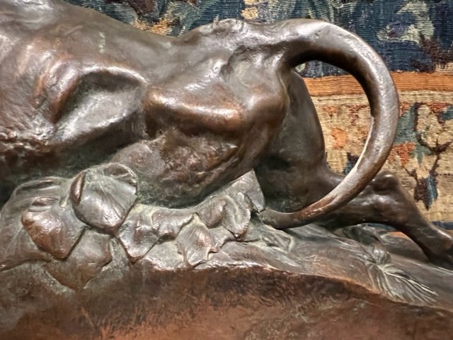 Bronze Roman Bull Fight By Auguste Clésinger-photo-7