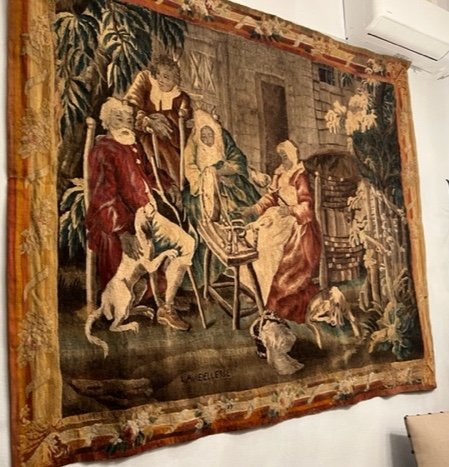 Tapisserie d'Aubusson 18ème-photo-1