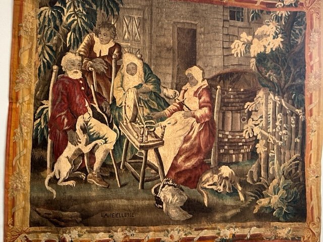 Tapisserie d'Aubusson 18ème