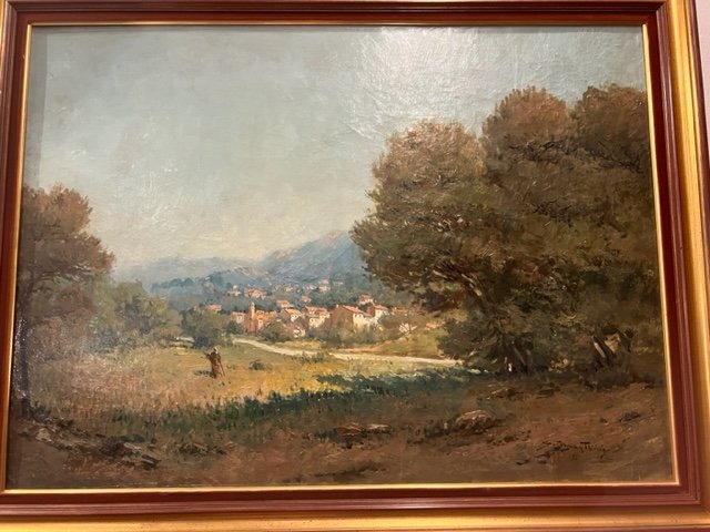 Painting Signed Sauveur Bernay Théric (1874-1963