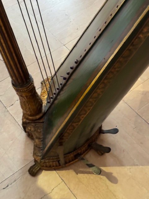 Sébastien Erard Harp Restoration Period 19th-photo-2