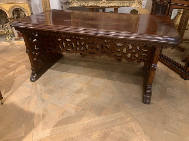 English Vr Crowned Cloth Table -photo-3