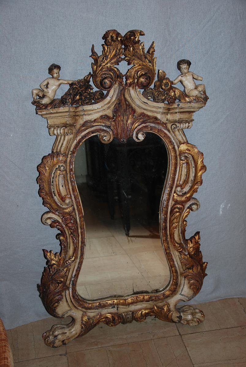 Italian Mirror Late 18th Century