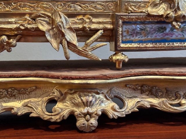 19th Century Gilded Bronze Trim-photo-4