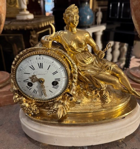 Louis XVI Period Clock Signed Antoine Cronier-photo-4