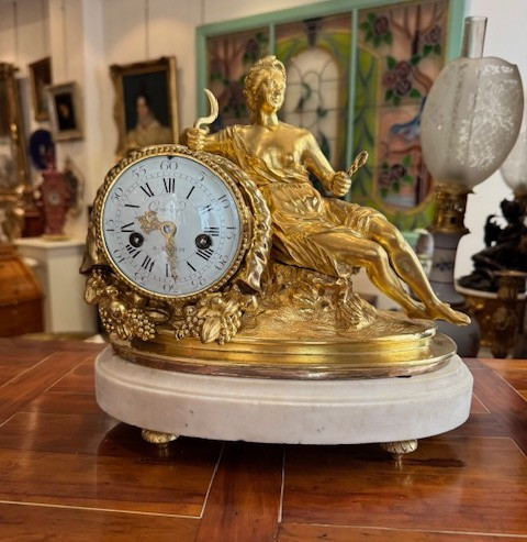 Louis XVI Period Clock Signed Antoine Cronier