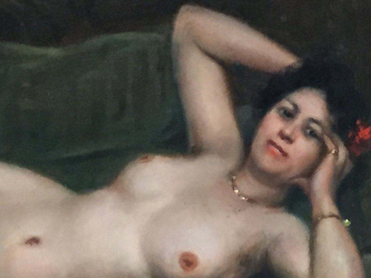 Tableau De Femme Nue Signé" José Silbert"-photo-3