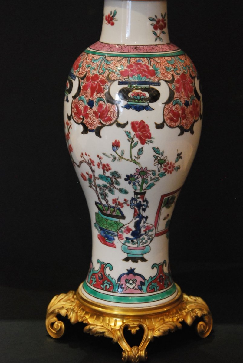 Chinese Porcelain Vase 19th-photo-4