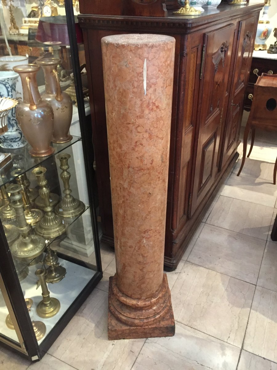 Late 18th Marble Column