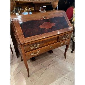 Bureau Dos d'âne d'époque Louis XV 